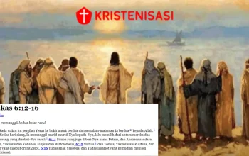 kristenisasi - 12 murid yesus